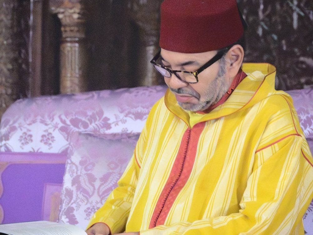 S.M. le Roi, Amir Al-Mouminine, préside une veillée religieuse en commémoration du 27e anniversaire de la disparition de Feu S.M. le Roi Hassan II