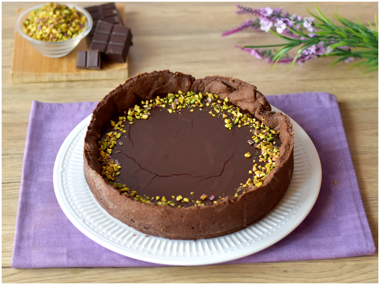 Dubai chocolate cake