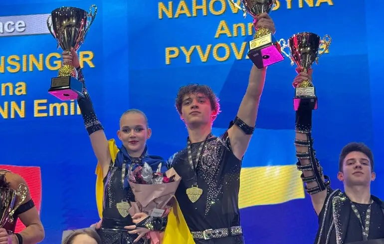 Украинская пара выиграла чемпионат мира по акробатическому рок-н-роллу