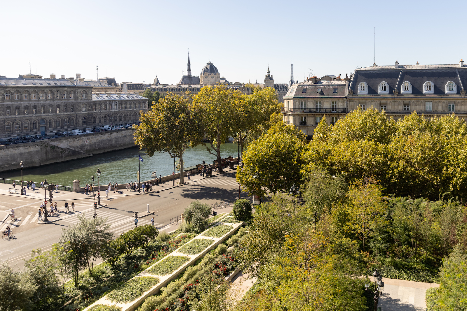 Parigi sempre più verde: nasce la nuova foresta urbana dell’Hôtel de Ville