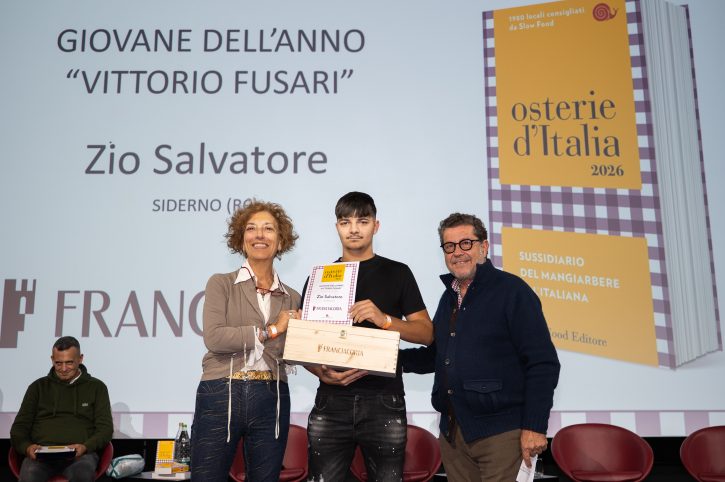 Osteria Zio Salvatore: è calabrese il premio “Giovane dell’anno – Vittorio Fusari” in Osterie d’Italia 2026