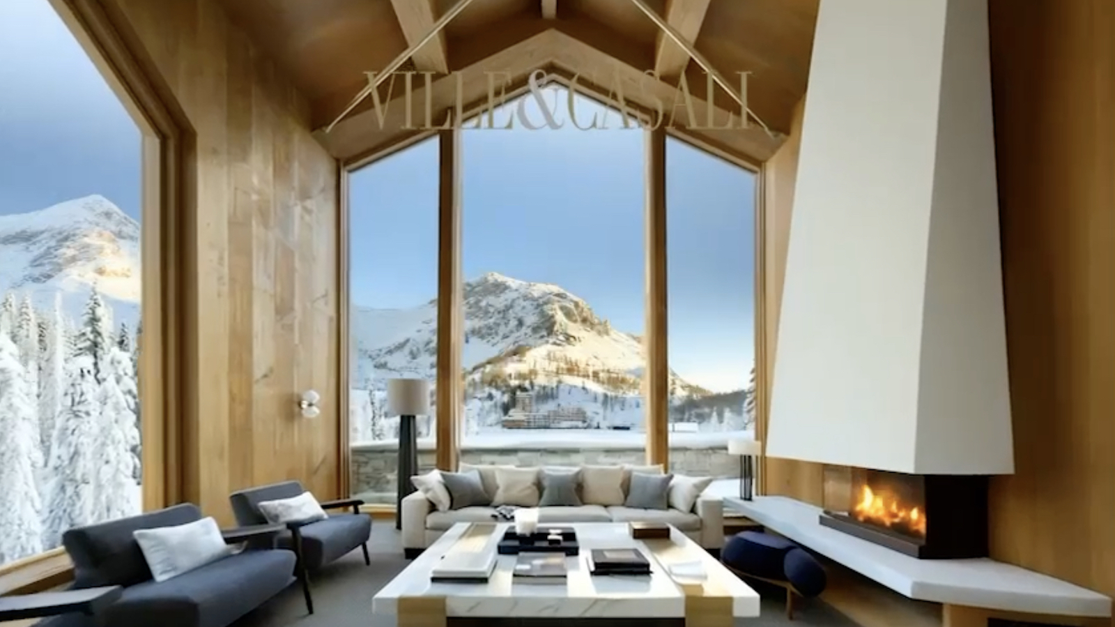 Un dettaglio della copertina di Ville&Casakli 400 dove scoprire sei case sei case selezionate in base alle sei tendenze che si stanno delineando per il mondo dell'interior design.