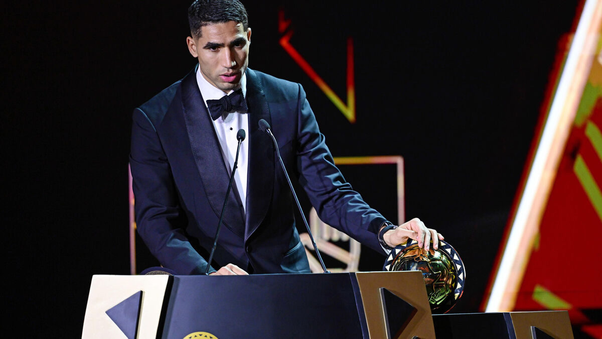 Achraf Hakimi sacré Ballon d’Or africain 2025 à Rabat