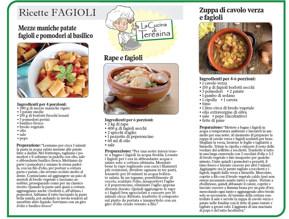 Altre ricette a base di fagioli