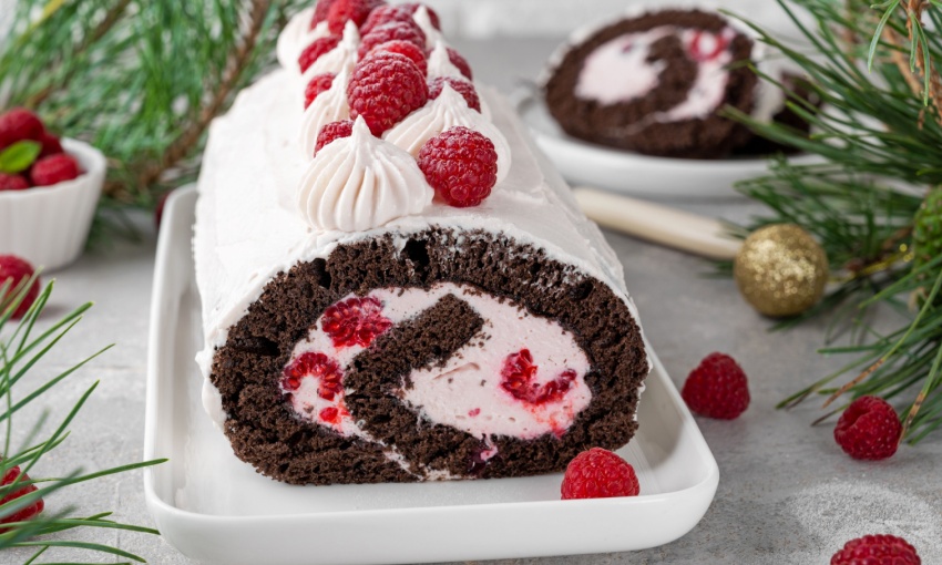 rotolo panna e cacao