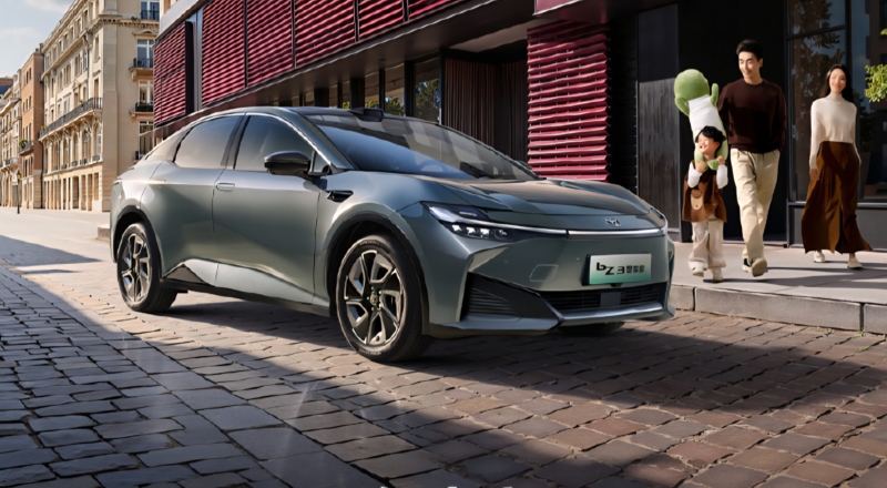 New FAW-Toyota bZ3 all-electric sedan with lidar, Momenta 5.0 ADAS, BYD Blade battery launched in China, starts at 15,700 USD