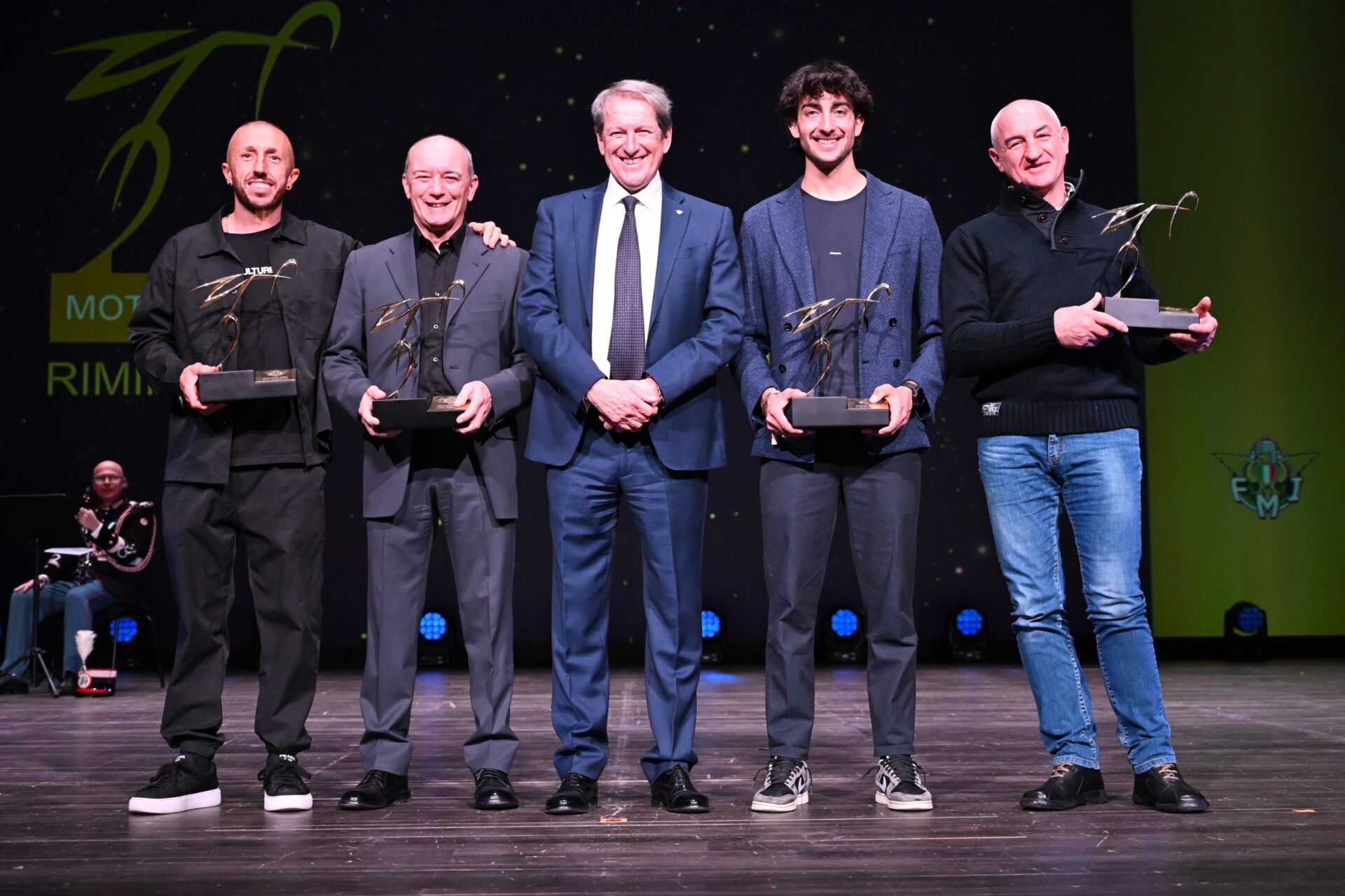 Moto d’Oro FMI. A Rimini una notte magica