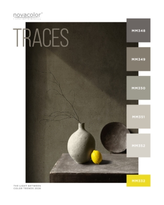 Novacolor palette Traces