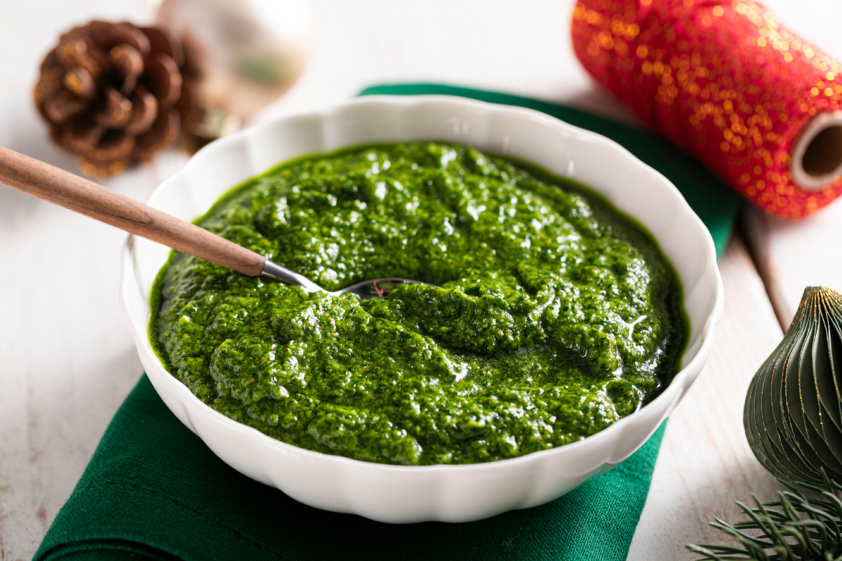 Salsa verde senza uova
