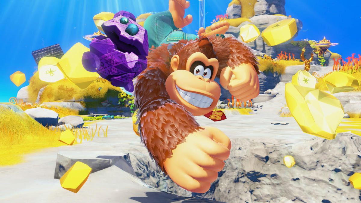 Donkey Kong Bananza torna in vetta alla classifica eShop di Nintendo Switch 2