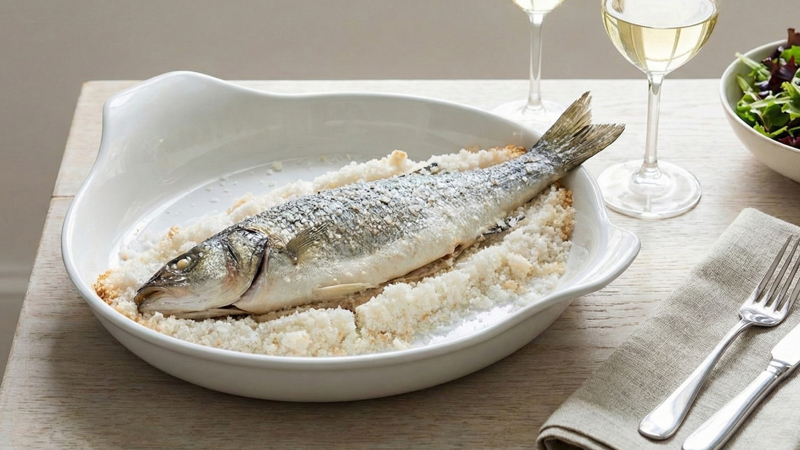 Branzino al sale