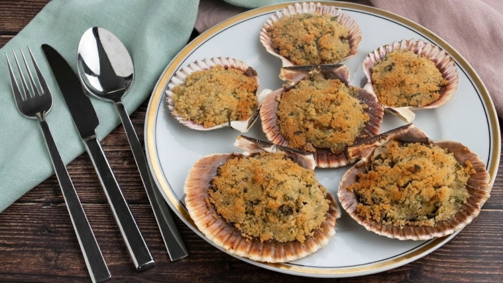 Capesante gratinate