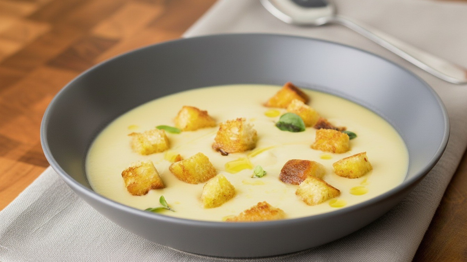 Vellutata di porri e patate