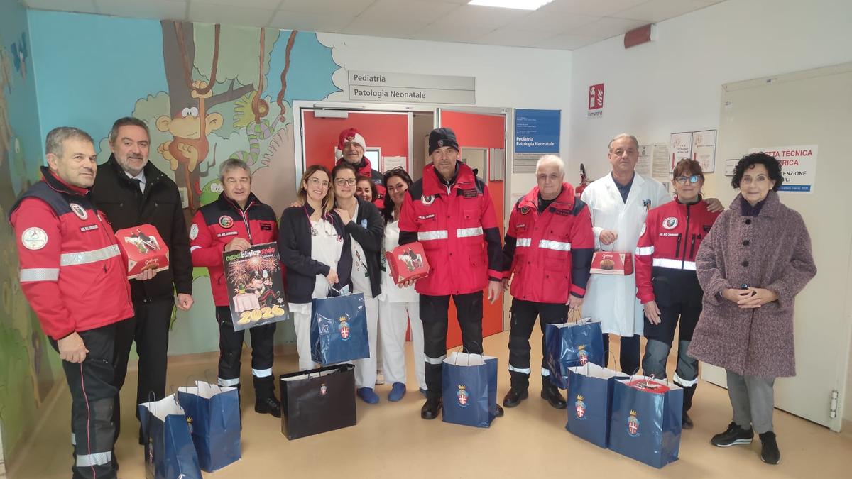 Livorno, in pediatria arrivano i regali dell’Associazione Nazionale Carabinieri