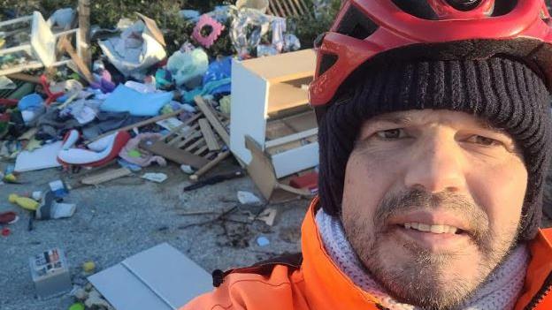 Mister Green dedica al nipote Leonardo il suo ultimo blitz contro l’abbandono di rifiuti