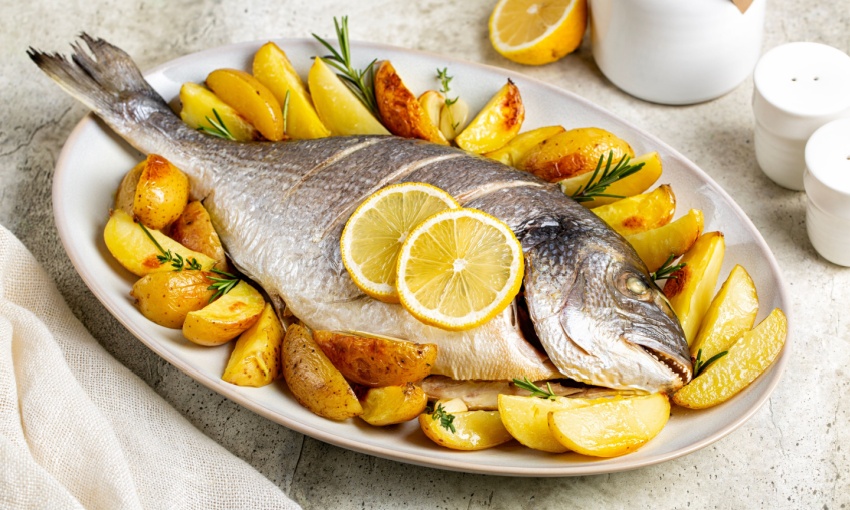 orata al forno