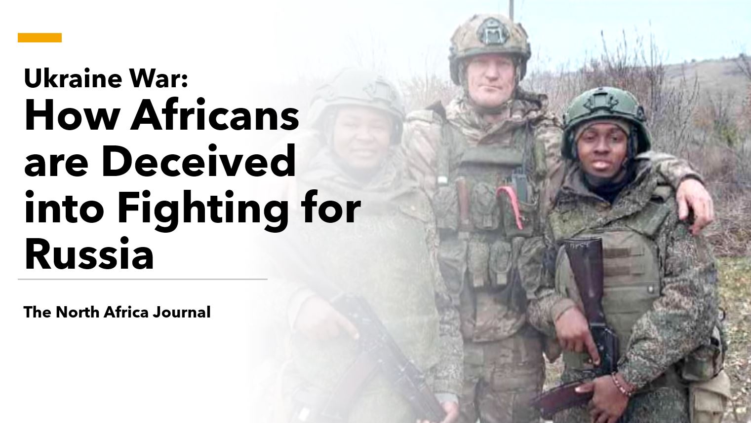 Africa’s Exposure to the Russia–Ukraine Conflict Through Irregular Recruitment