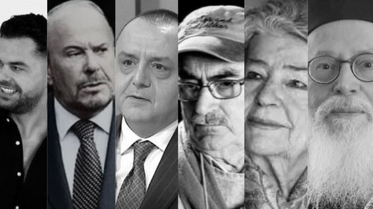 Viti 2025, viti i shuarjes së figurave të njohura, lamtumira e personaliteteve të artit, medias dhe politikës