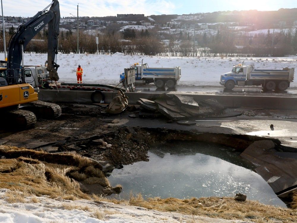 What to know about latest rupture of the Bearspaw South feeder main