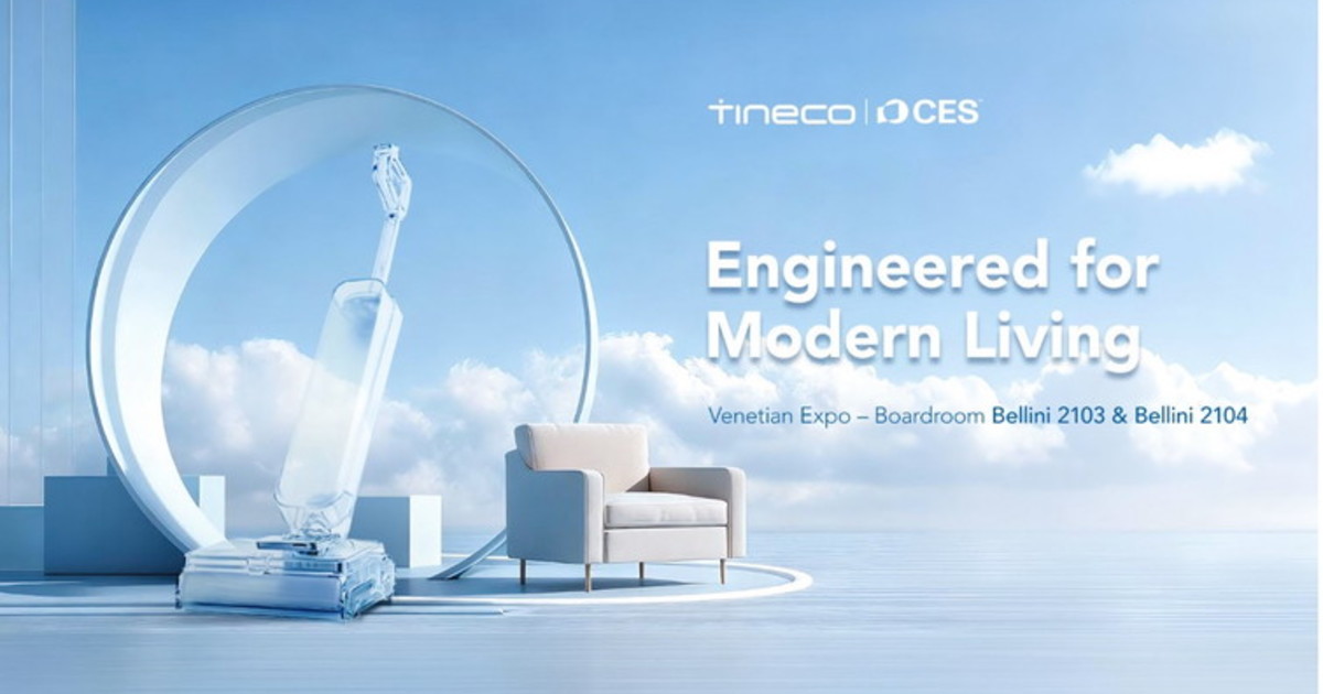Comunicato Stampa: Tineco presenta il concetto di Modern Living al CES 2026