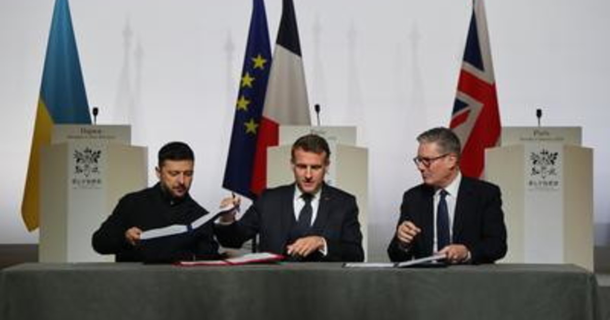 Macron e Starmer pronti a inviare soldati in Ucraina. Firmato l’accordo