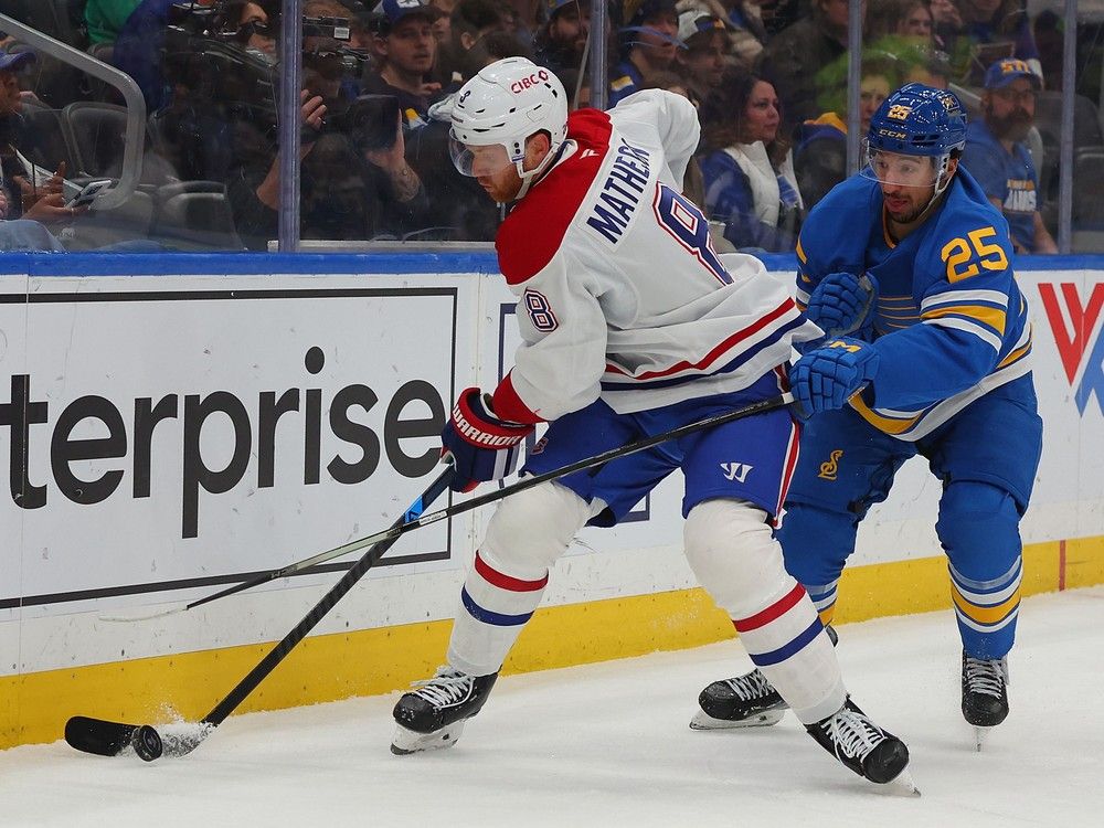 Hidden Game: Canadiens can’t solve Jordan Binnington and get shut out in St. Louis