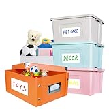 Etichette personalizzabili per organizzazione domestica