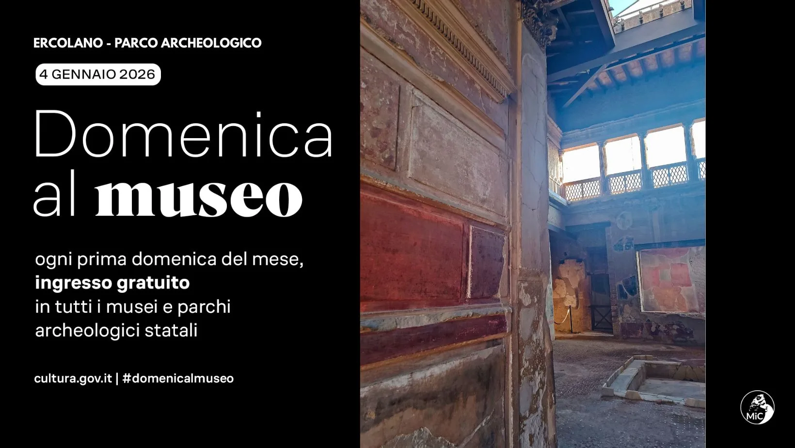 Musei gratis. Ecco il primo appuntamento dell’anno. Domenica al museo ma anche ai parchi archeologici statali. Come accedere? Qui l’elenco completo dei siti italiani gratuiti per questa giornata