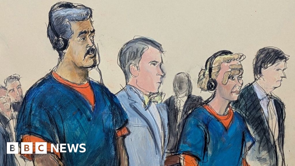 Watch: What it was like in the courtroom at Maduro’s hearing