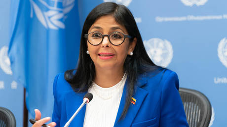 Acting Venezuela President Delcy Rodriguez.