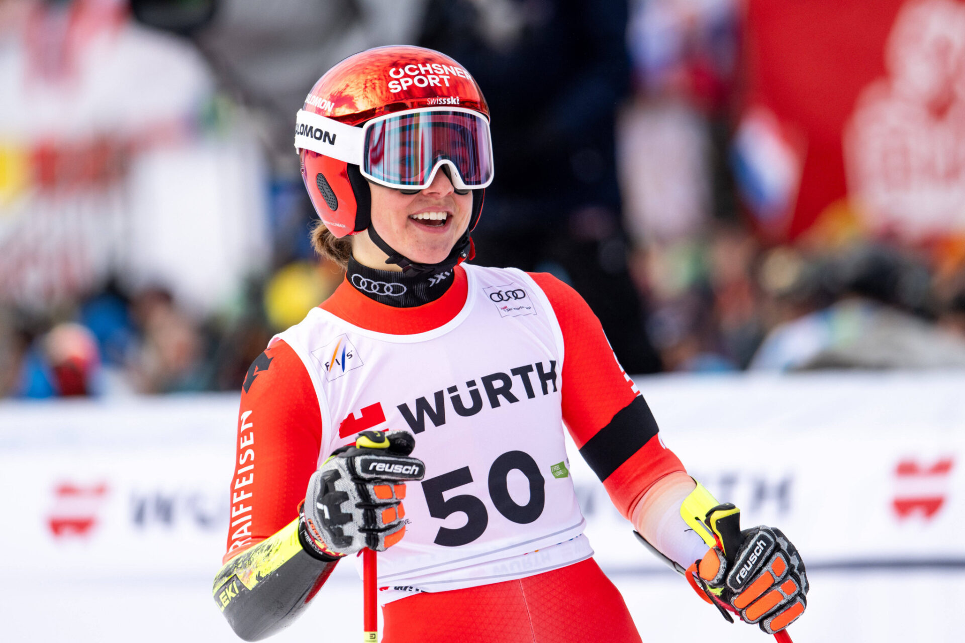 Ski-Talent Dania Allenbach: Sie arbeitete auf der Baustelle, spendete ihre Haare – und verblüffte beim Debüt