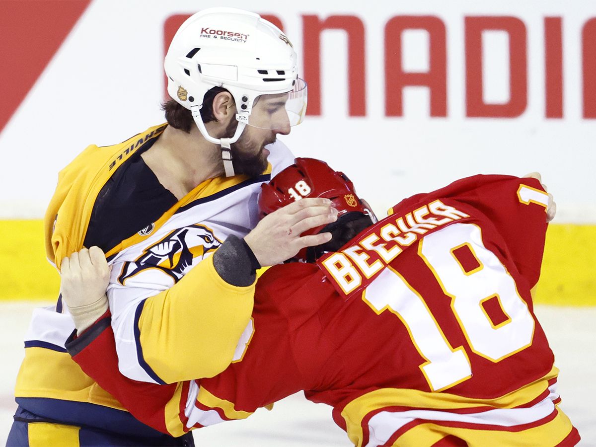Flames forward Beecher suspended one game after hearing with NHL’s disciplinary department