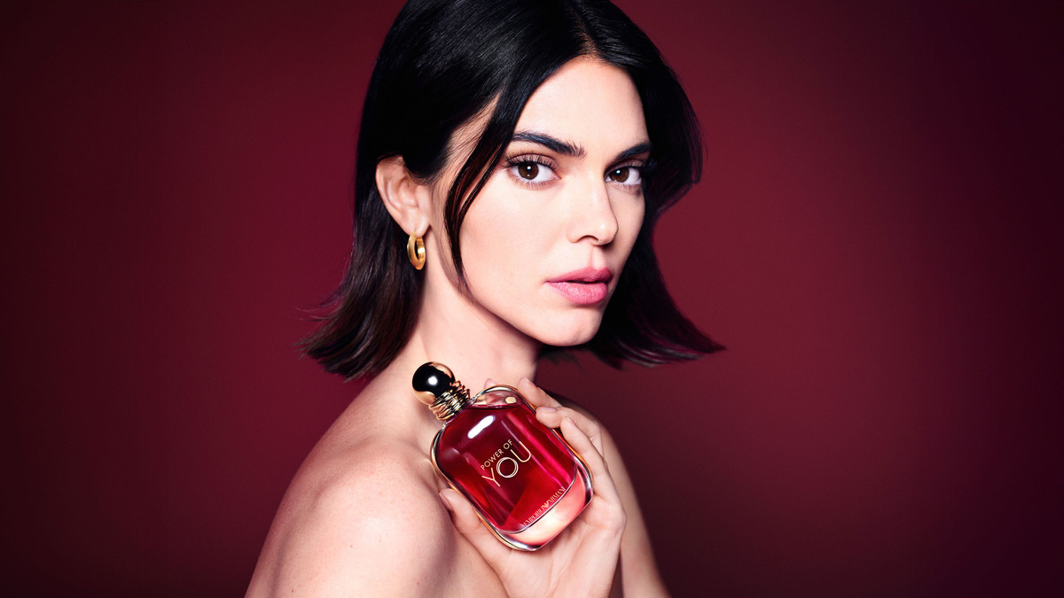 kendall jenner per emporio armani