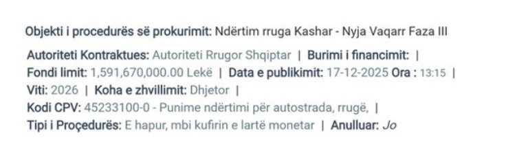 SPAK kërkon ta arrestojë, Balluku sfidon hapur drejtësinë, hap 4 tendera me vlerë 90 mln euro. 15 mln euro do shpenzohen për vijëzime