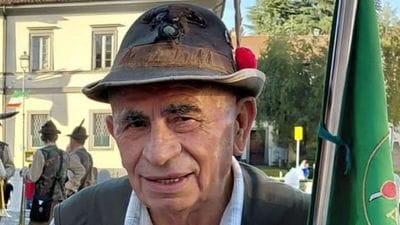 A Gandosso l’addio ad Angelo, alpino dal cuore d’oro