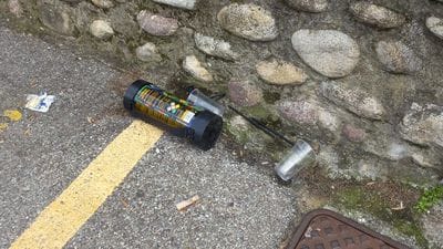 Bergamo, allarme «rifiuti da sballo»: sempre più bombole di protossido di azoto abbandonate