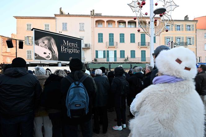 A Saint-Tropez, avant les obsèques de Brigitte Bardot, le 7 janvier 2026.