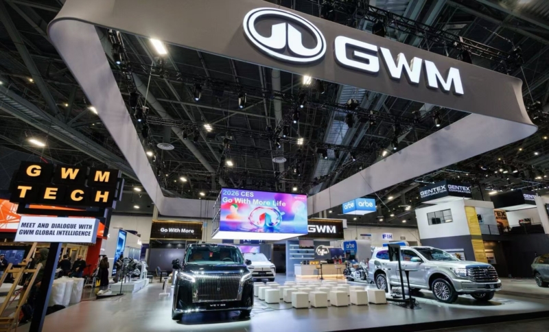 GWM and Geely highlight vehicle intelligence at CES 2026, showcasing autonomous systems