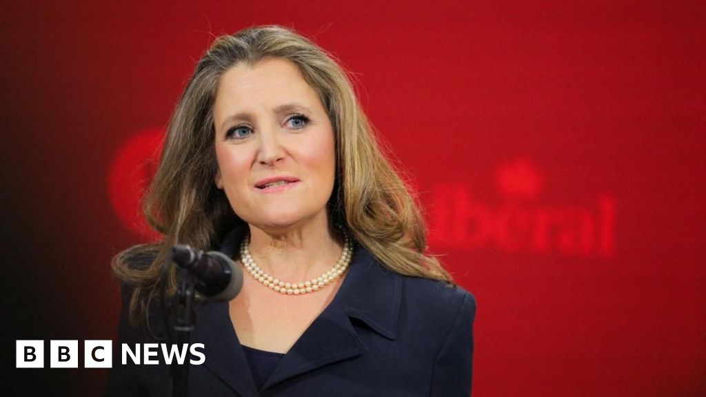 Canada’s Chrystia Freeland to quit as MP and become adviser to Zelensky