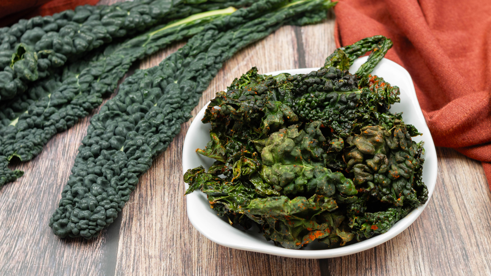 Chips di cavolo nero