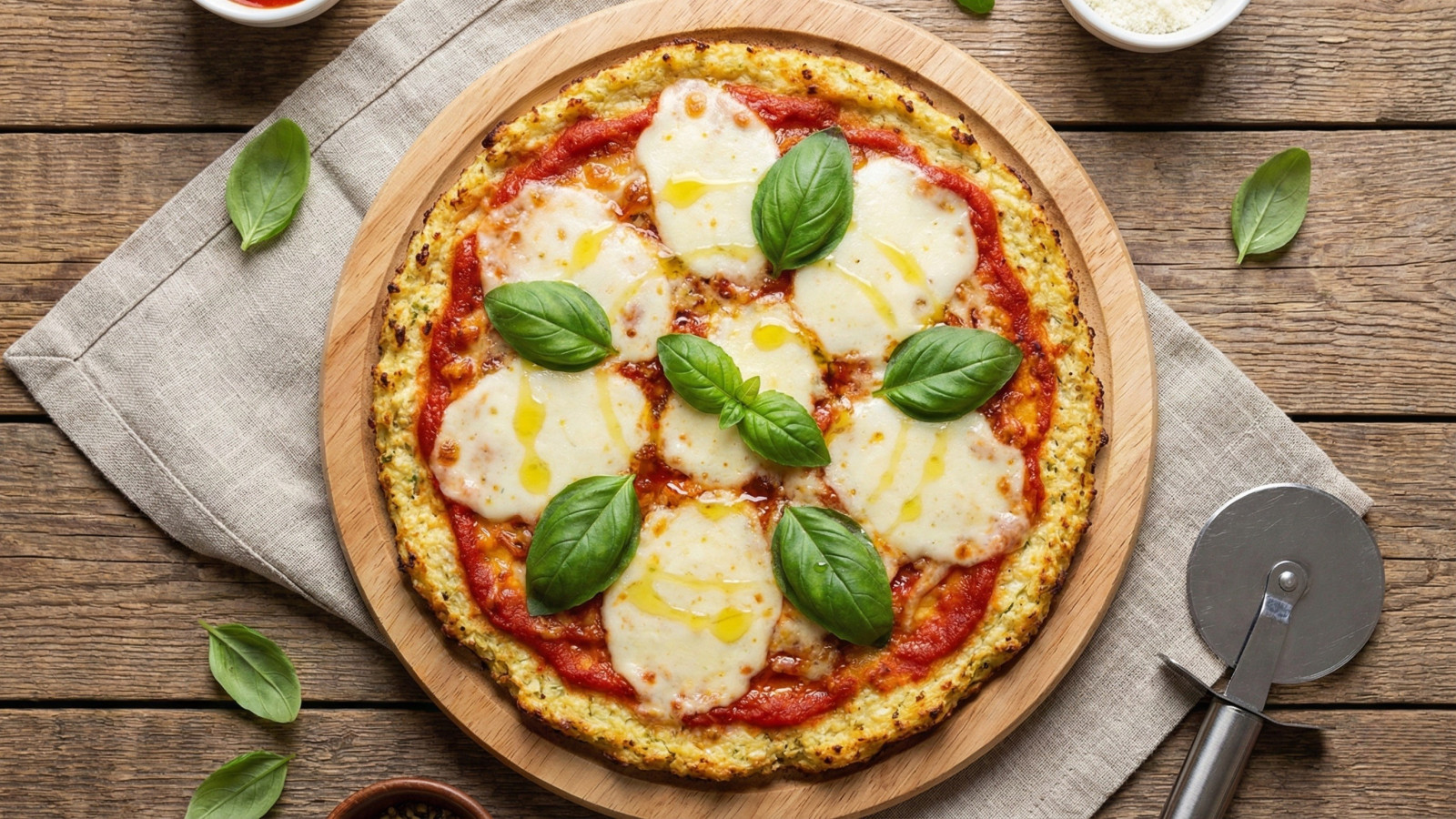 Pizza di cavolfiore