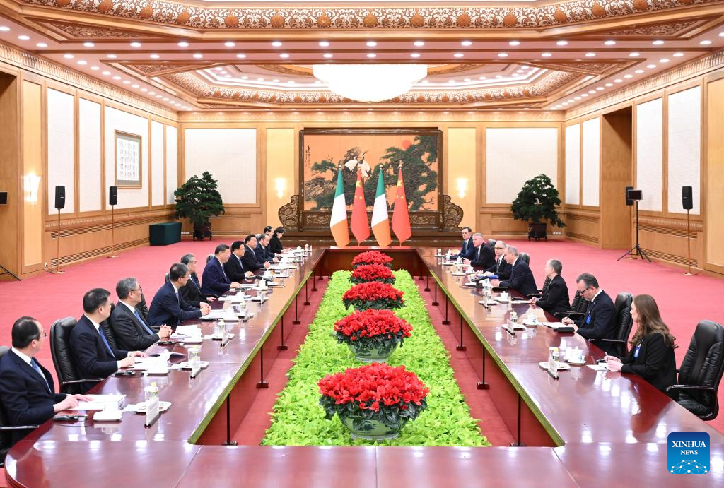Xi Jinping și Micheál Martin au discutat consolidarea parteneriatului China–Irlanda