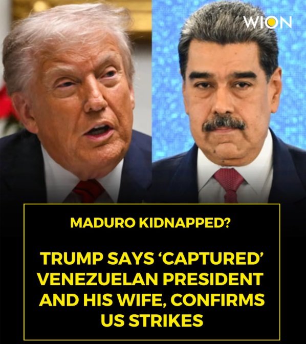 Trump susține că SUA l-au capturat pe președintele Venezuelei, Nicolás Maduro și pe soția sa