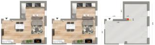 planimetria stato di progetto arredata Soluzione 3 progettazione arredo zona giorno planimetria stato di progetto arredata Soluzione 3 progettazione arredo zona giorno