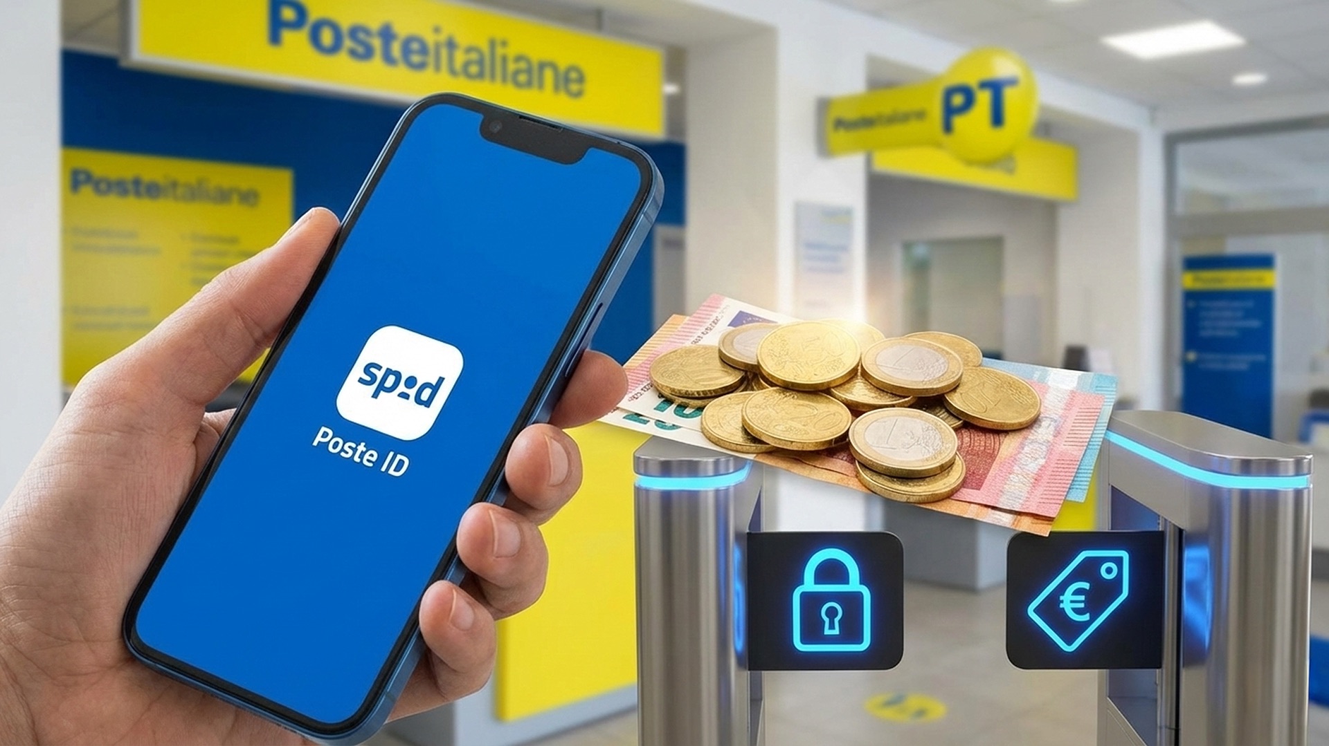 SPID Poste Italiane diventa a pagamento: 6 euro all’anno, ma ci sono alcune eccezioni