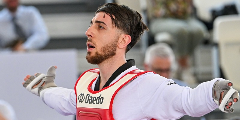 Il Grand Prix di Roma si apre con l’argento di Antonino Bossolo nel ParaTaekwondo