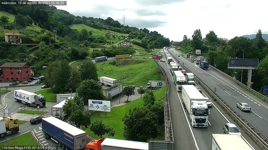 Cinco agentes forales de Navarra mueren en un accidente de tráfico en Gipuzkoa