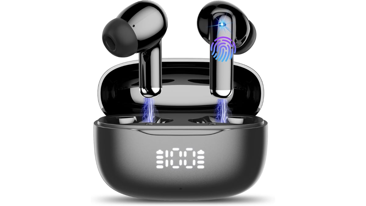 Auriculares inalámbricos.
