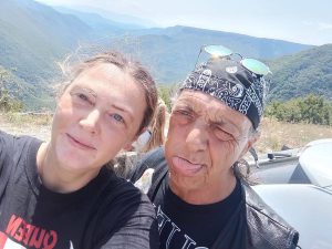 Franco e Monika, le due vittime in moto sulla superstrada