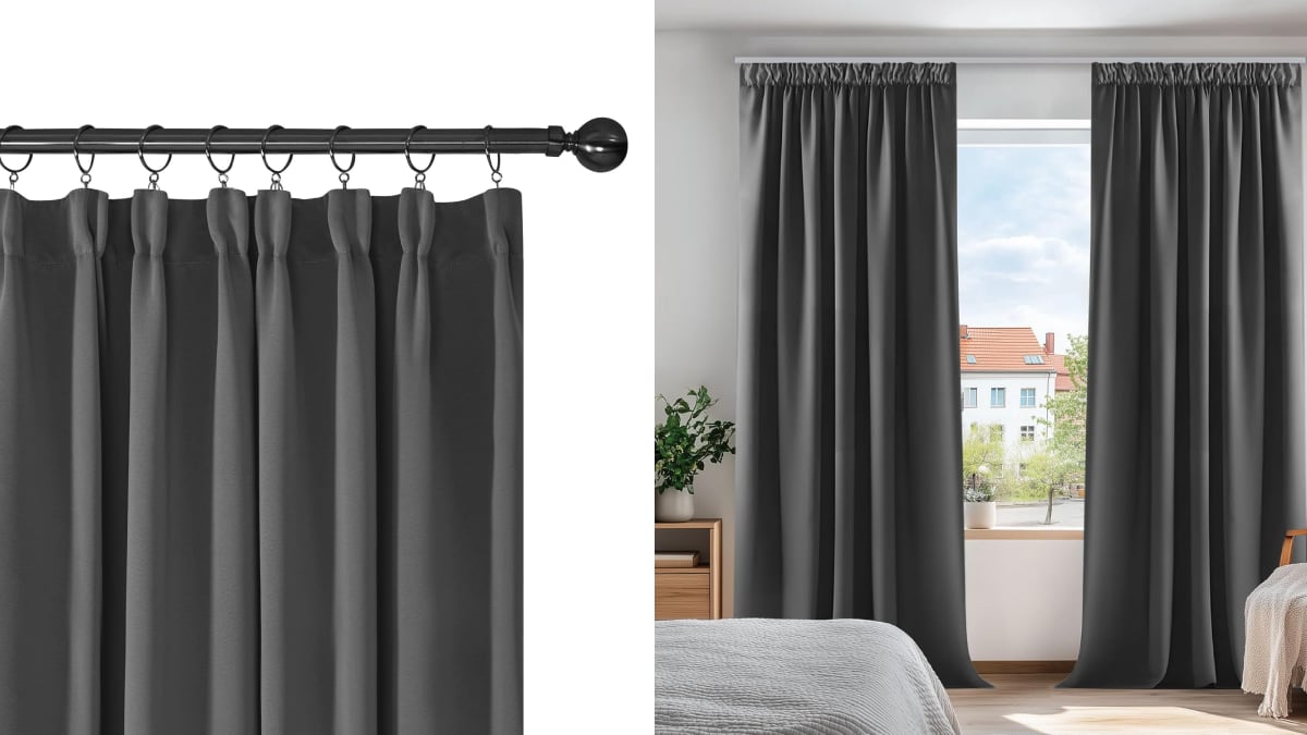 Cortinas térmicas opacas con diseño elegante y moderno